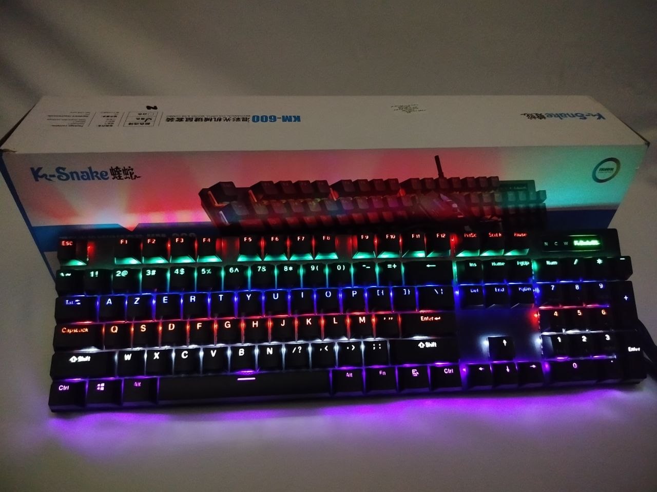 لوحة مفاتيح + فأرة ميكانيكال RBG GAMING — image 2